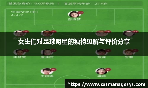女生们对足球明星的独特见解与评价分享
