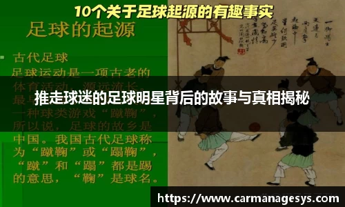 推走球迷的足球明星背后的故事与真相揭秘